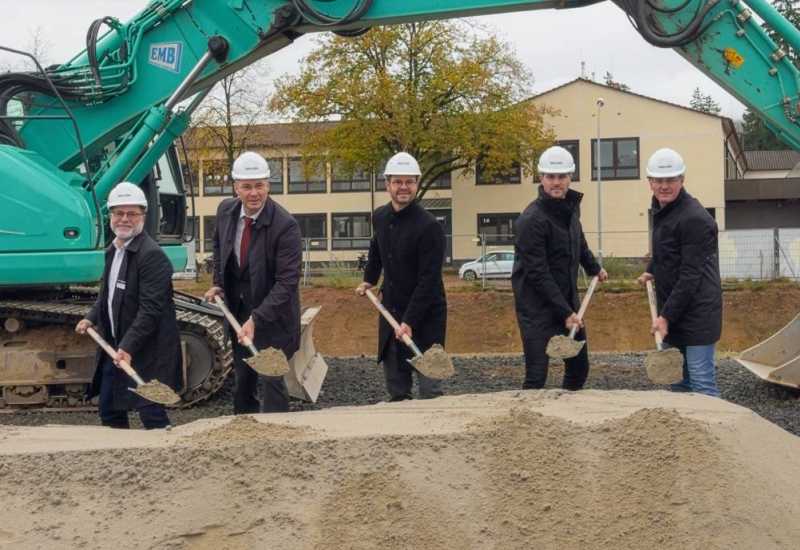 Spatenstich im Kronenquartier Offenburg