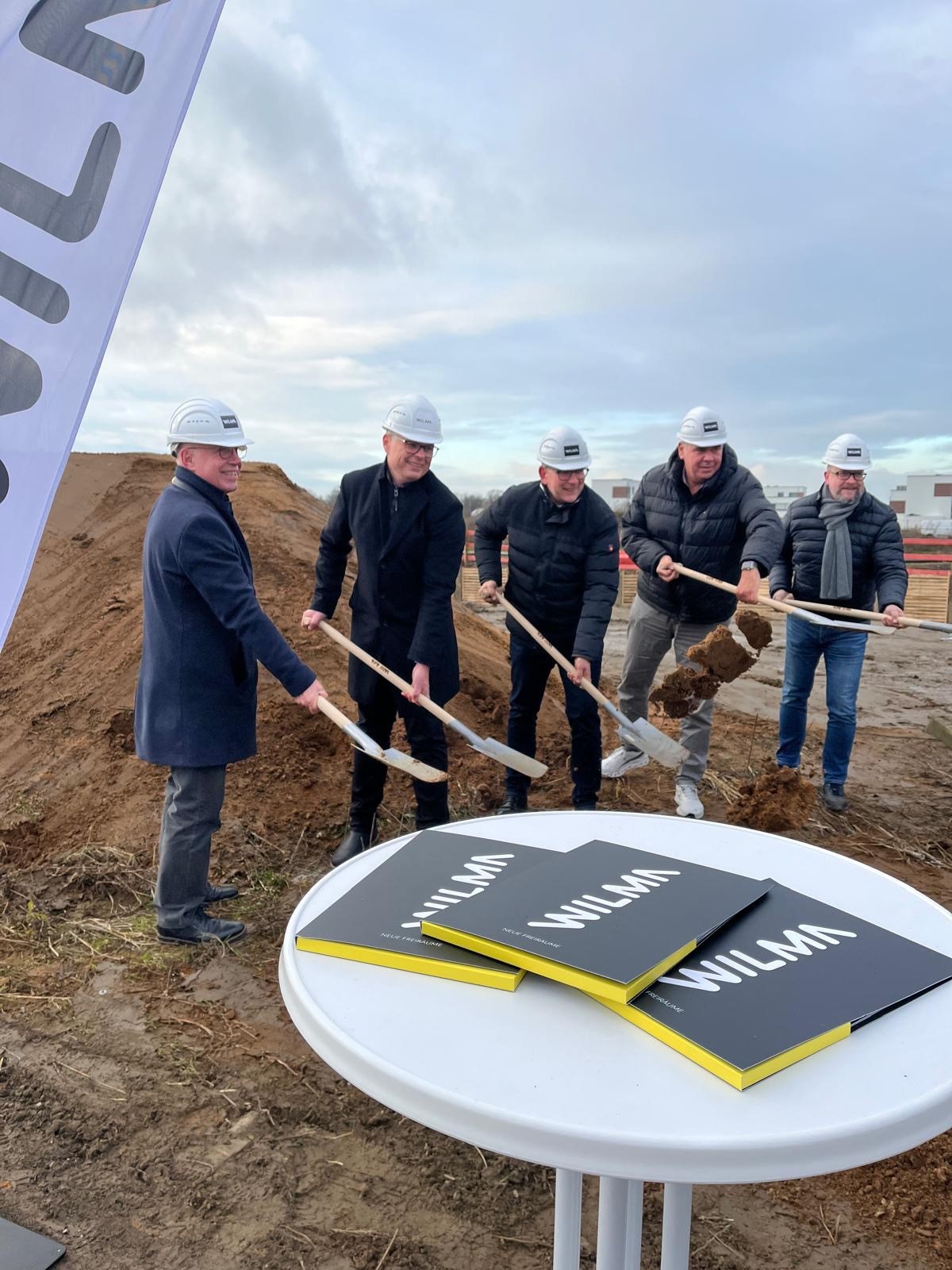 Spatenstich für 61 Wohneinheiten des Neubauprojekts „Am Auenpark“ in Selm