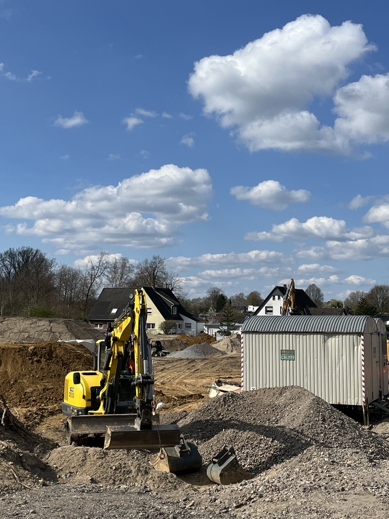 Baustart AM RAUHEN HOLZ - News Bild