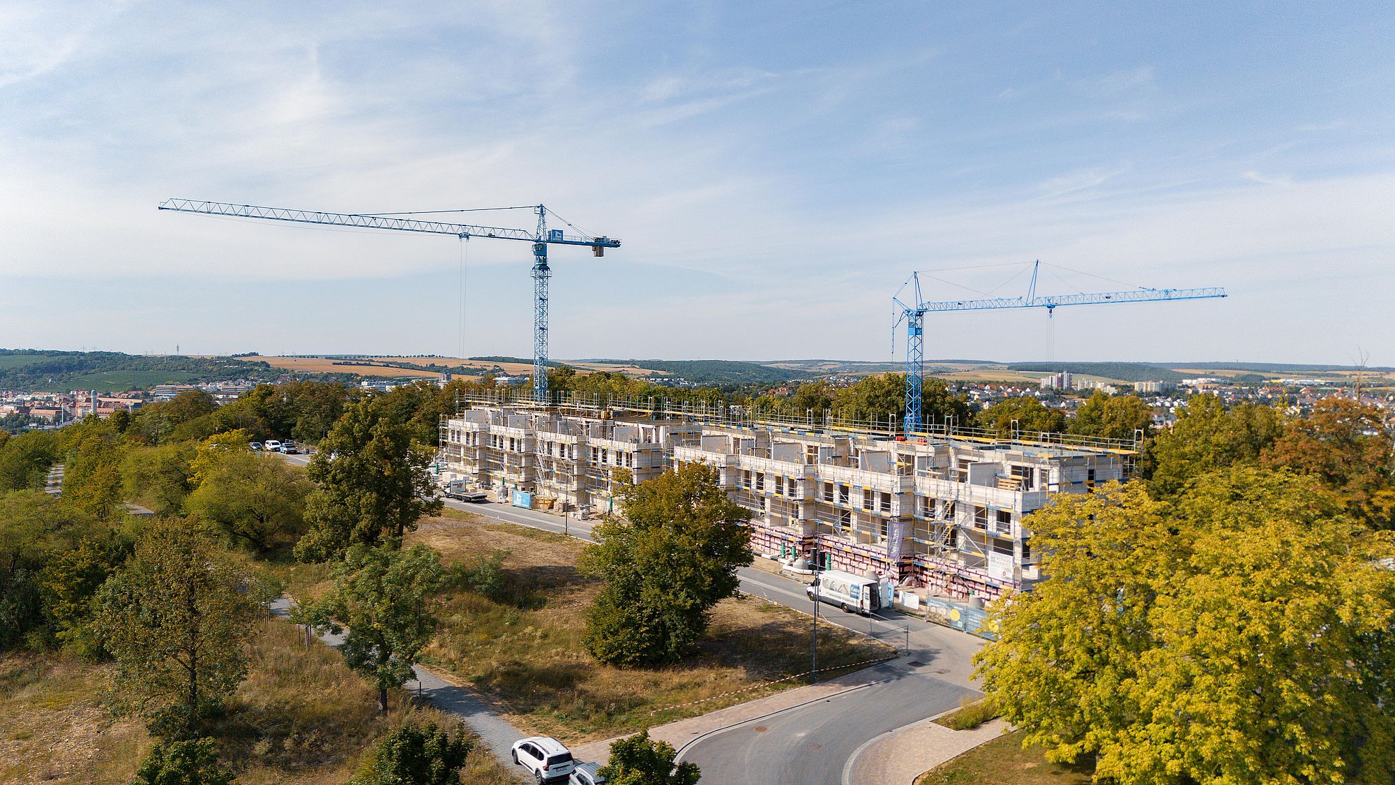 Vom Spatenstich zum Rohbau