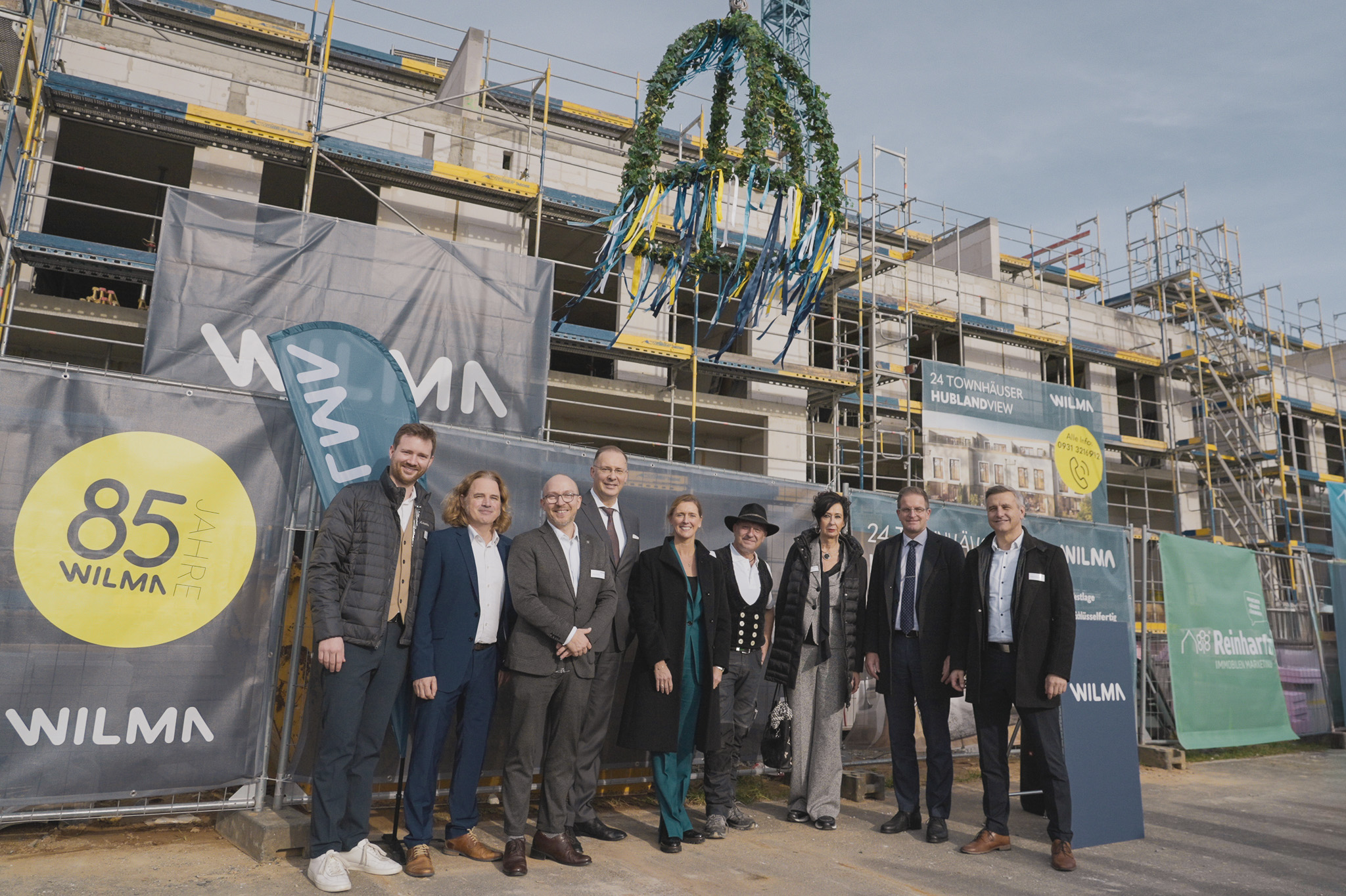 Richtfest in Würzburg