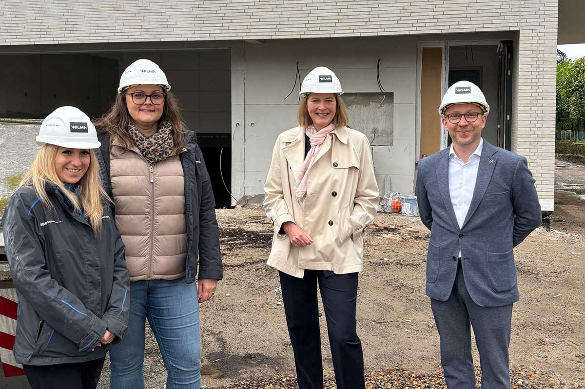 WILMA organisiert Baustellenbesichtigung  für das „Artem Stadtquartier“ in Oberursel - News Bild