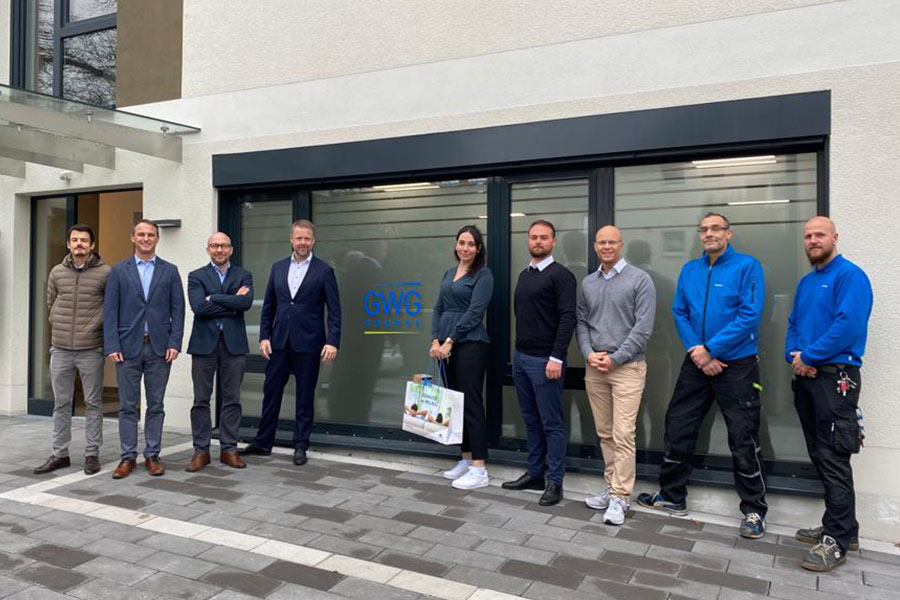 Übergabe von 72 Wohnungen an GWG - News Bild