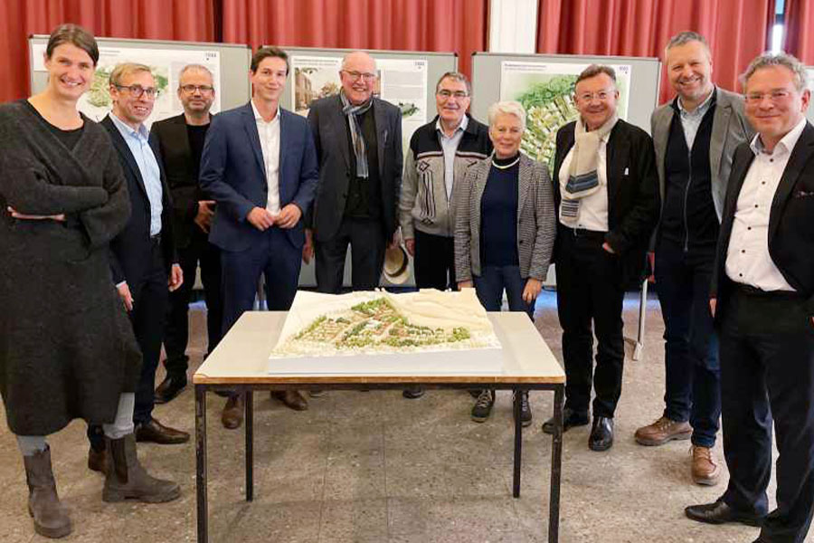 Siegerentwurf im Wettbewerbsverfahren für das „Pflanzenhof Quartier“ in Wuppertal gekürt - News Bild