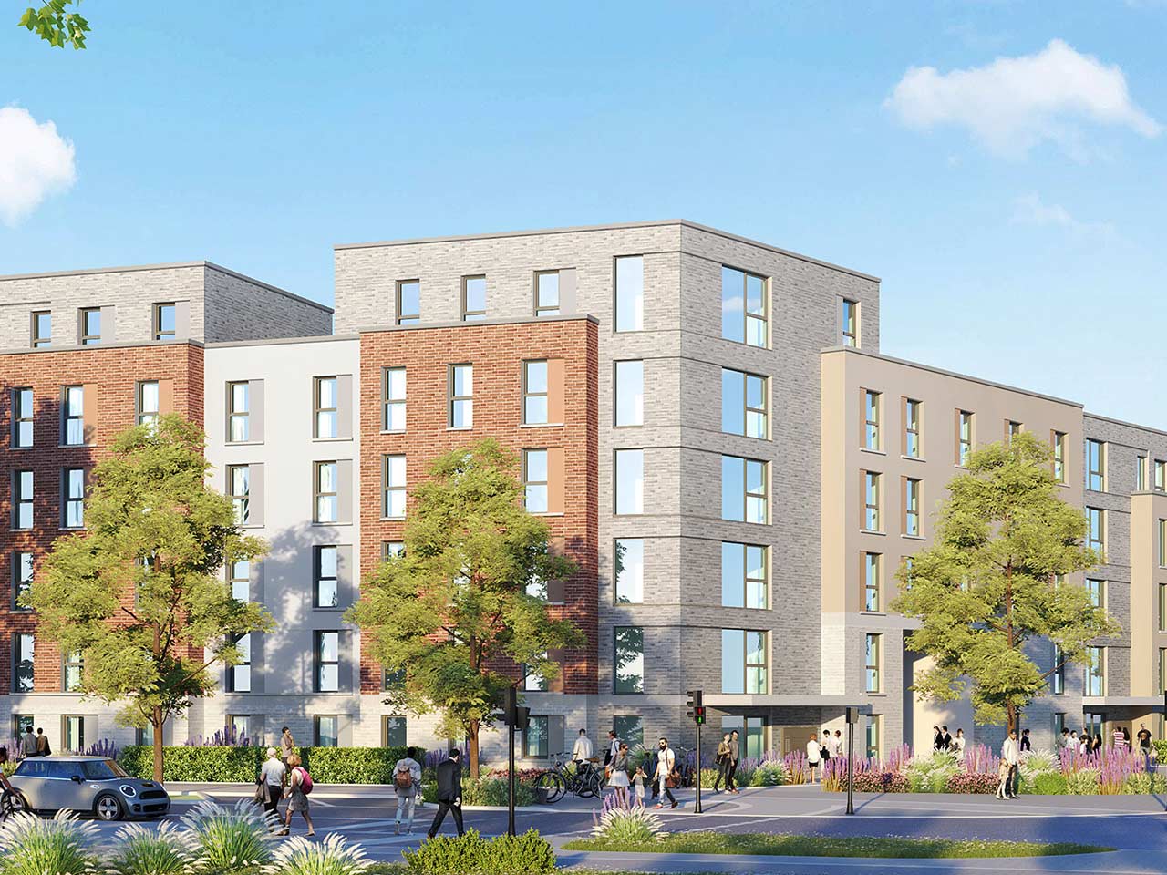 154 Wohnungen in Düsseldorf-Lierenfeld an die SWD verkauft