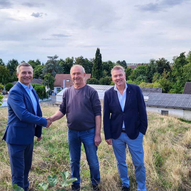 Pressebild - WILMA Wohnen Süd RM GmbH erwirbt Gärtnereiareal für neues Wohnbauprojekt