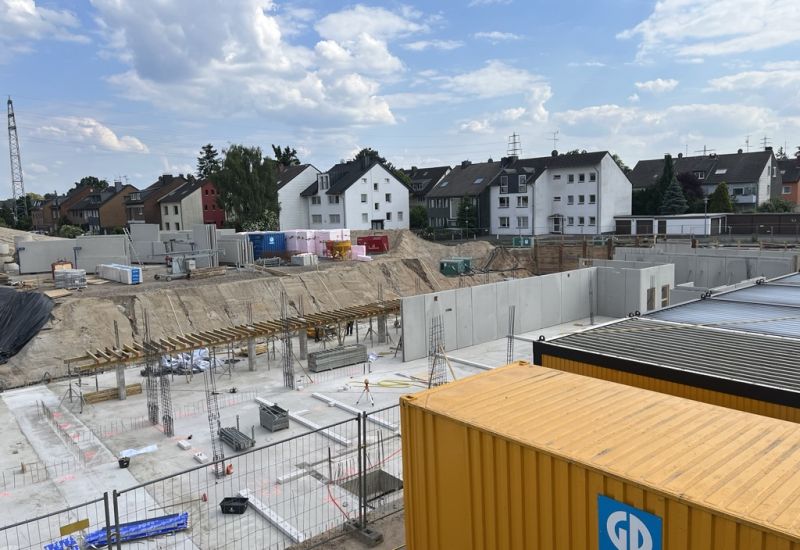 Baustart in Düsseldorf