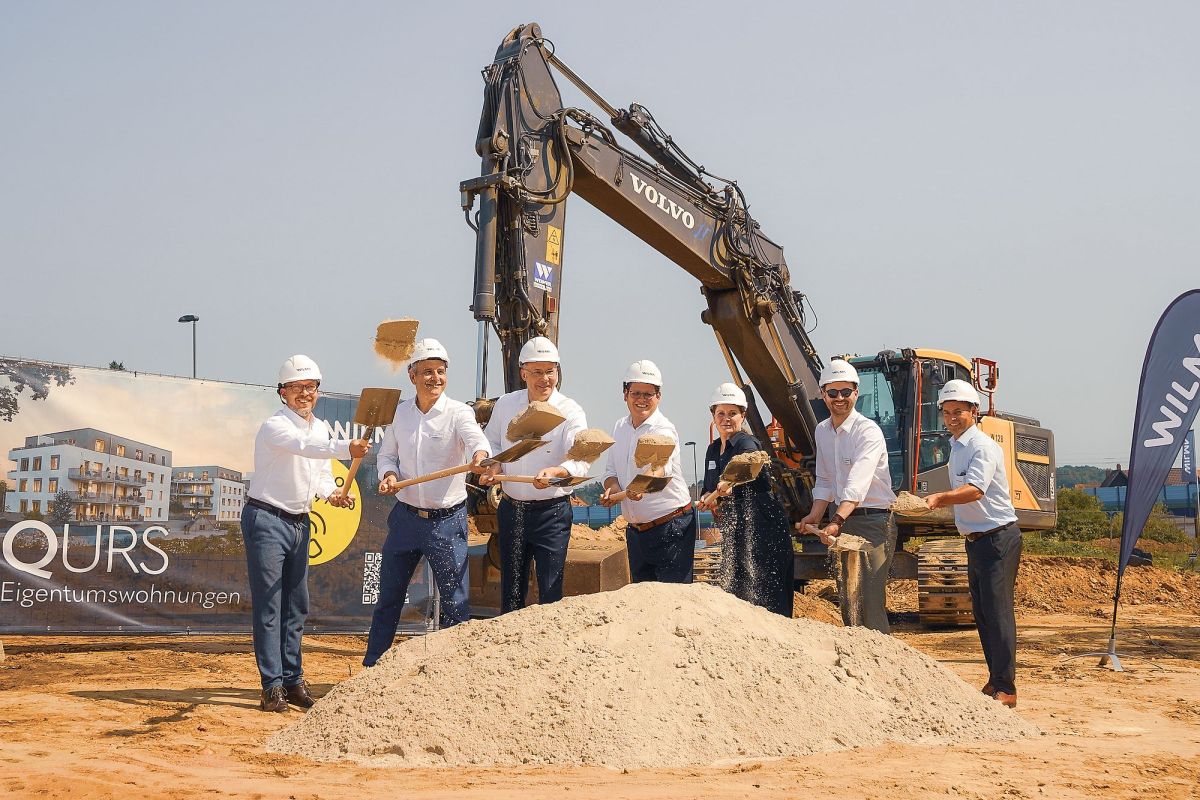 Spatenstich für das „QURS Quellenquartier“ in Bad Vilbel