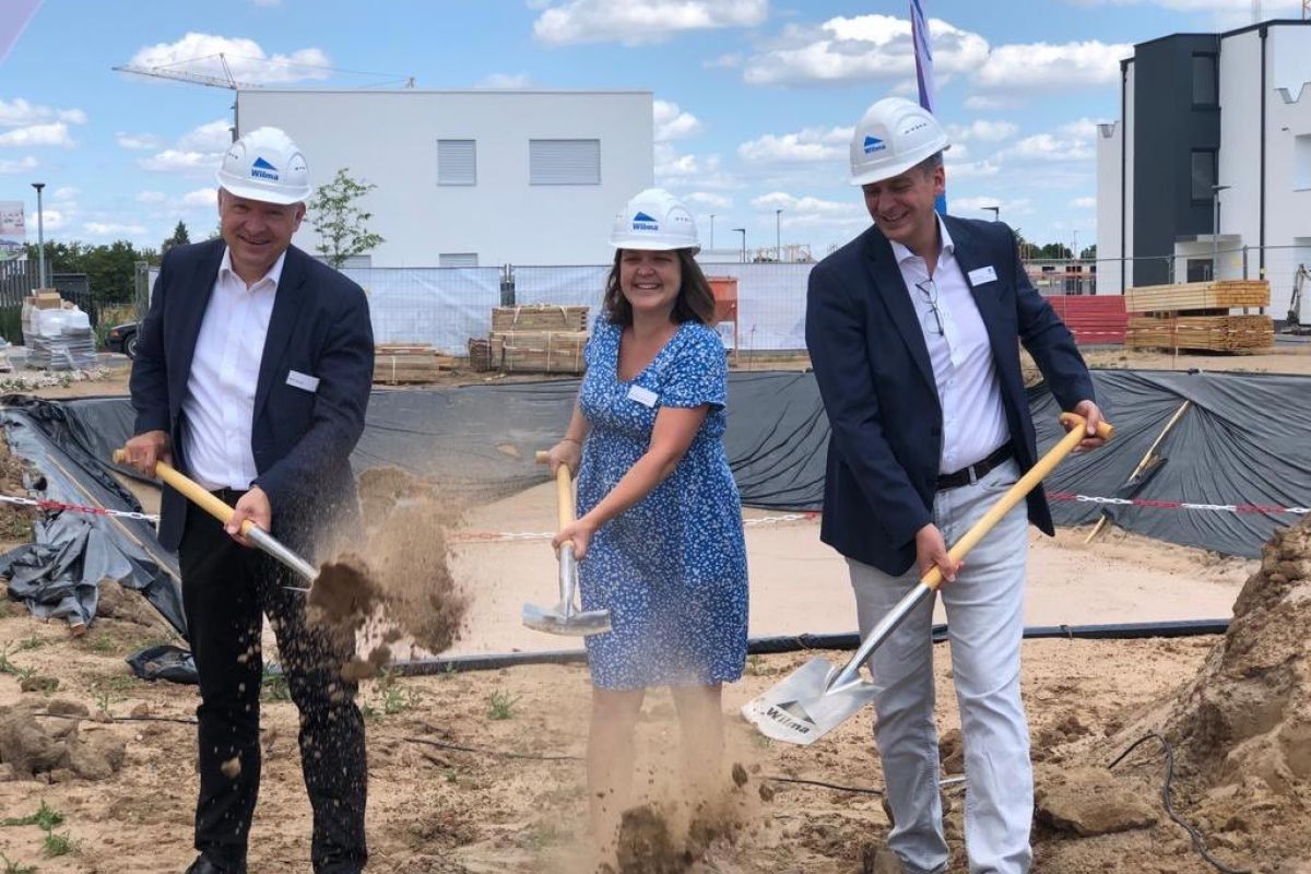 Spatenstich für die „Schöffergärten“