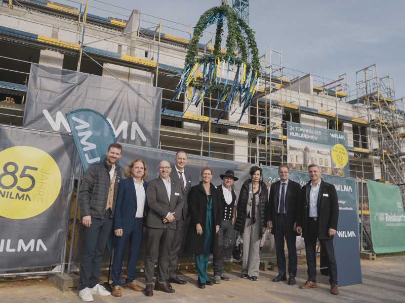 Richtfest in Würzburg