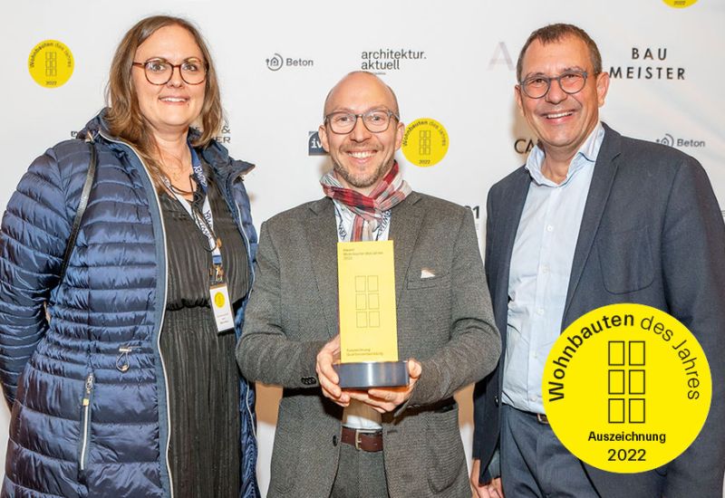Auszeichnung für die "Schillergärten" bei Callwey Award 2022
