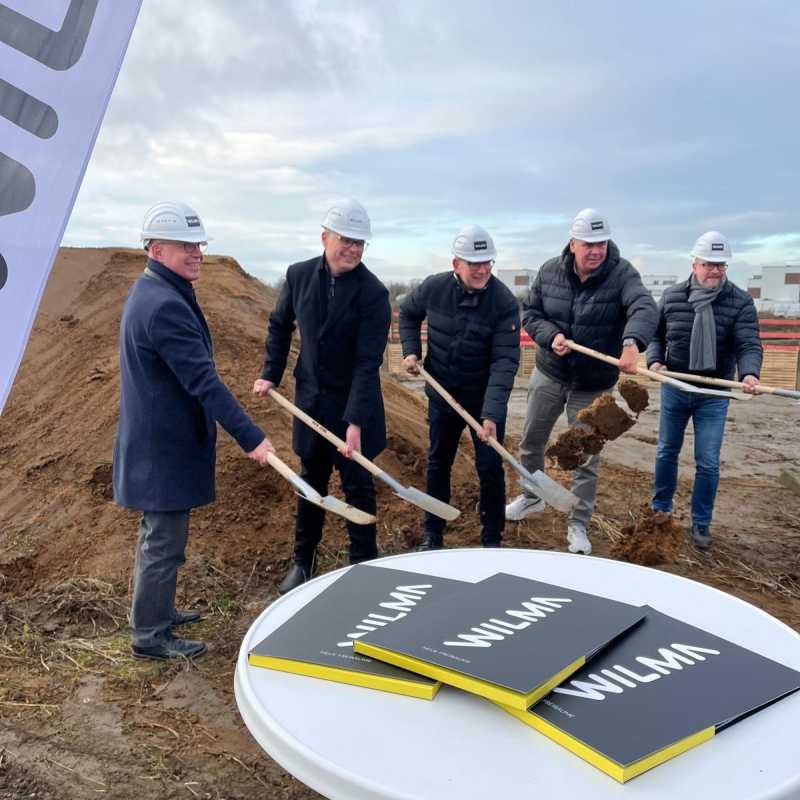 Pressebild - Spatenstich für 61 Wohneinheiten des Neubauprojekts „Am Auenpark“ in Selm