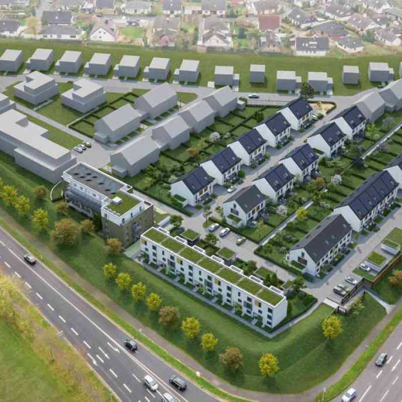 Pressebild - Vertriebsstart für weitere 15 Einfamilienhäuser im Projekt WEINBERGER GÄRTEN