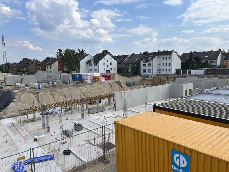 Baustart in Düsseldorf