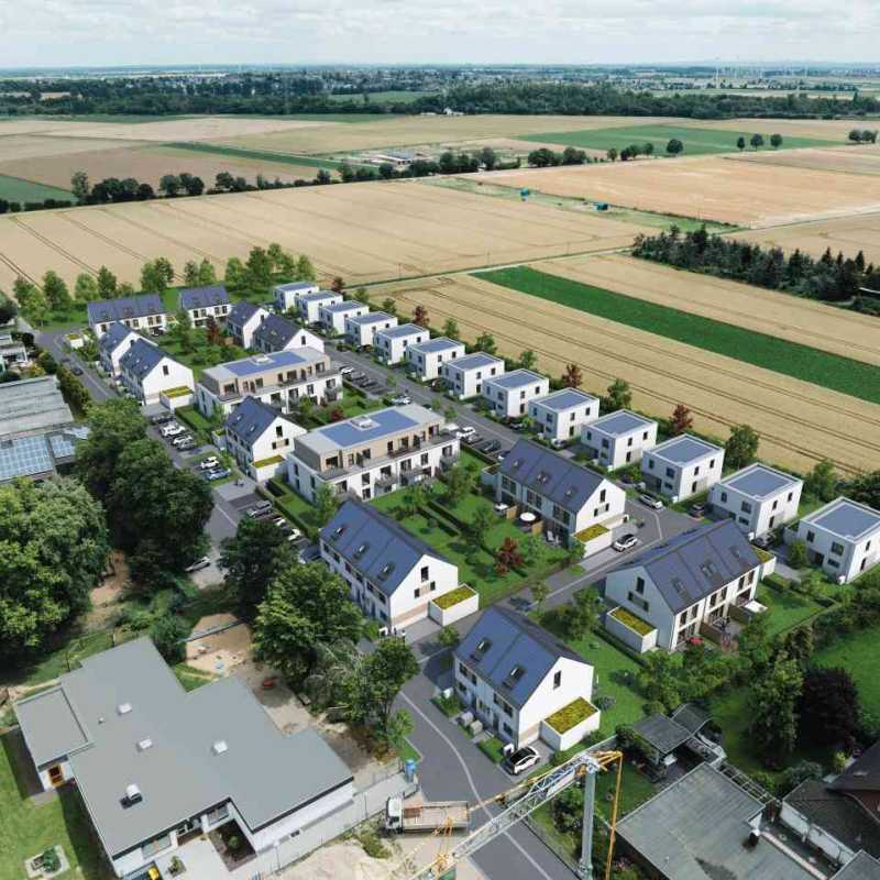 Pressebild - Vertrieb für Einfamilienhäuser beim Projekt „Frohnhofsquartier“ in Düren-Arnoldsweiler gestartet