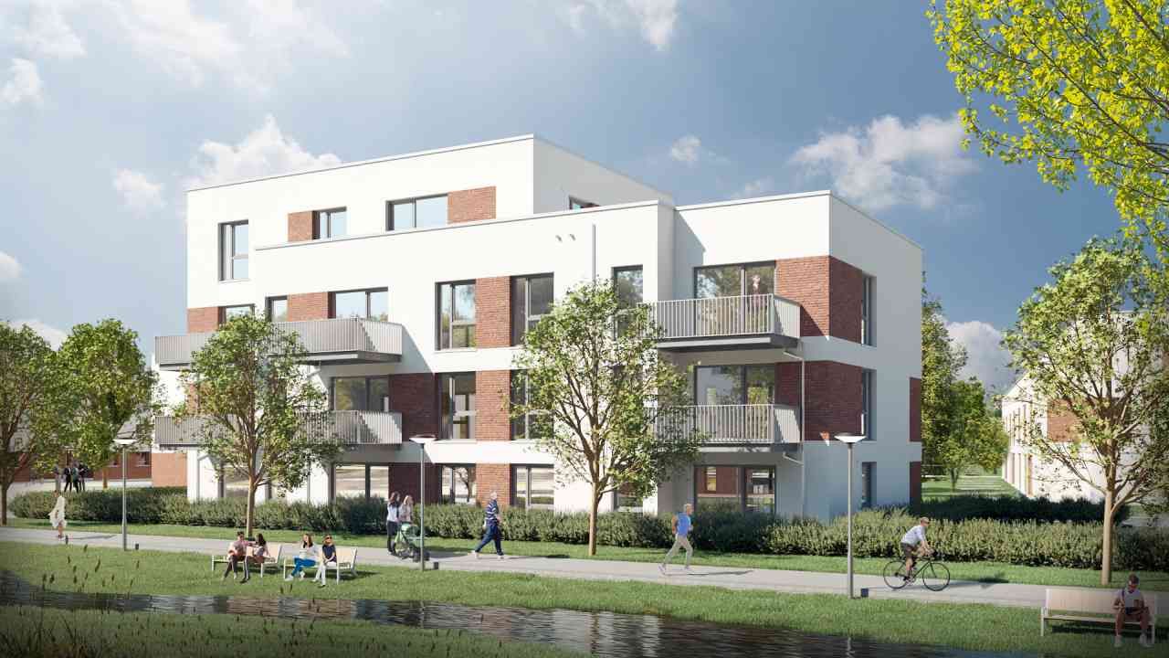 WILMA Immobilien verkauft 61 Wohnungen am Auenpark in Selm an UKBS