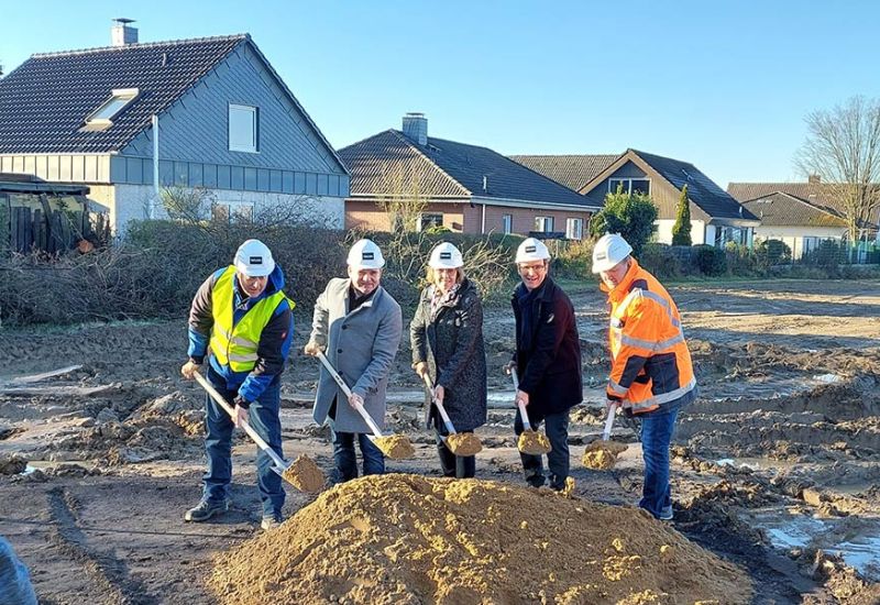 Spatenstich an den „WEINBERGER GÄRTEN"