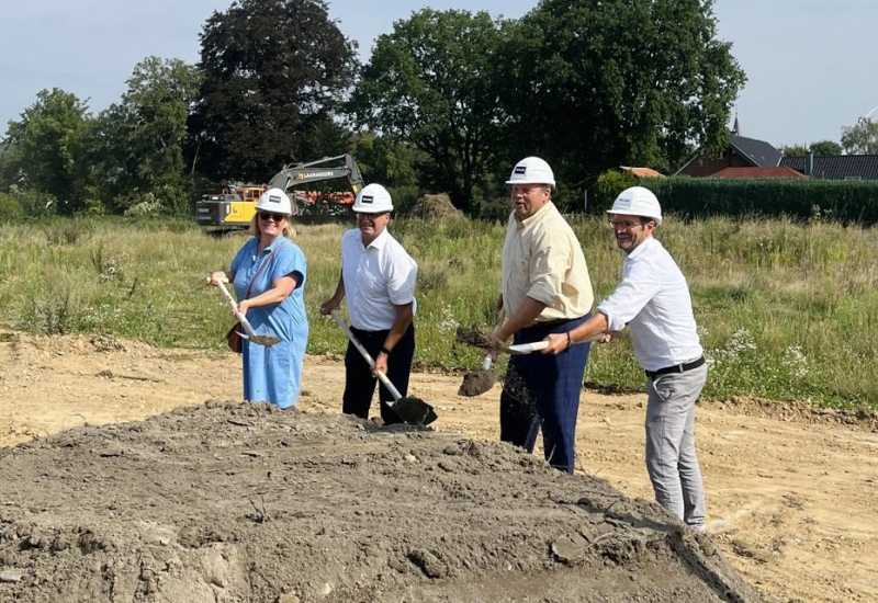 Spatenstich für das Neubauprojekt „Doverener Mühle“ in Hückelhoven