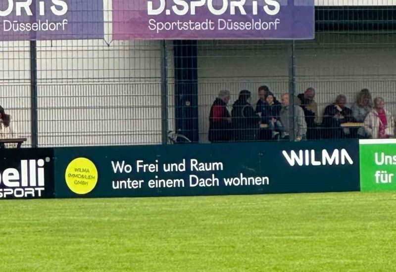 WILMA als Sponsor bei internationalem Fußball-Turnier