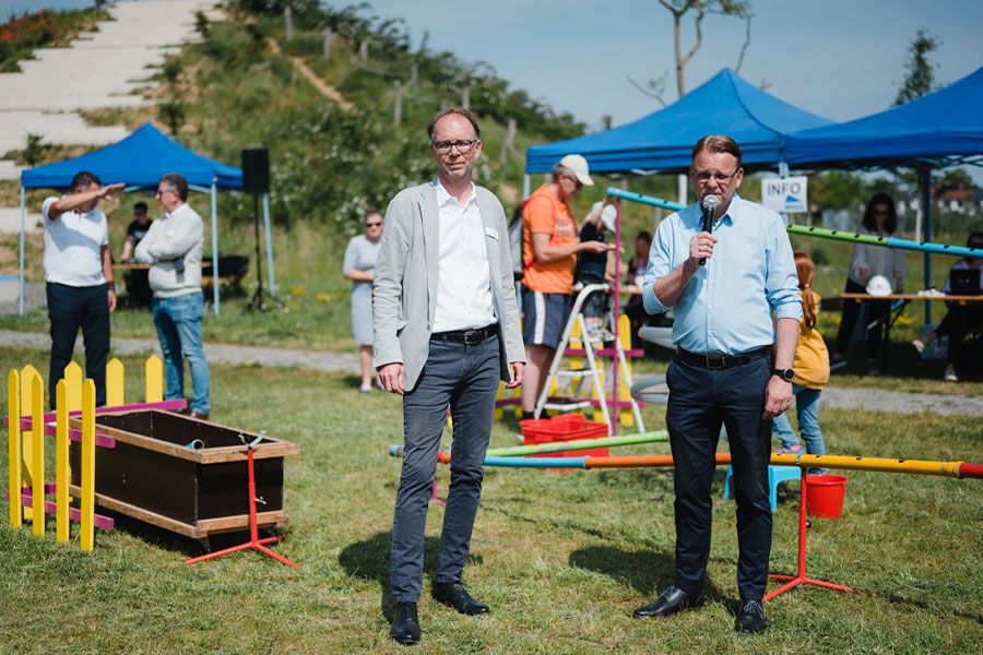 Projektauftakt in Selm mit Bürgerfest im Auenpark