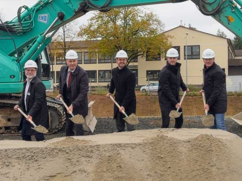 Spatenstich im Kronenquartier Offenburg